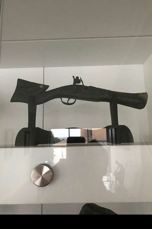 ANTIQUE FLINTLOCK BLUNDERBUSS PISTOL - EST.1800's